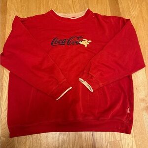 Coca-Cola Red Sweatshirt